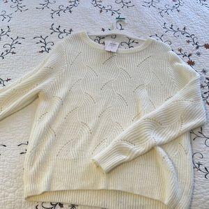 A new day cream color sweater. NWT.  Smoke free home